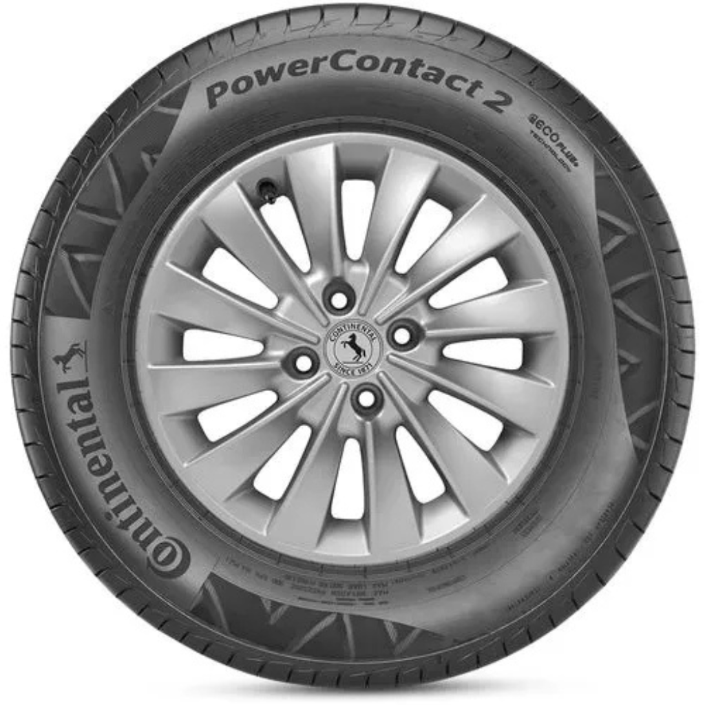 Kit 2 Pneu Continental Aro 15 185/60R15 84H Powercontact 2